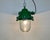 Industrial Green Explosion Proof Lamp in Cast Aluminium from Elektrosvit, 1970s For Sale - Image 16 of 18