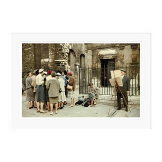 Paris Culture Vultures 1950s by Peter Cornelius Framed C-Print Photograph For Sale