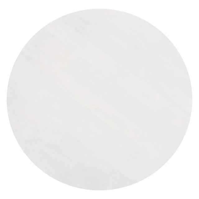 Not Yet Made - Made To Order Calhoun Round Wood Coffee Table - White Wash For Sale - Image 5 of 10