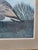 19th Century Beautiful Decorative Painting of Goose Family/ Wood Frame and Glass Cover. For Sale - Image 10 of 14