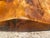 Brown Large Scalloped Wave Tortoiseshell Mirror For Sale - Image 8 of 8