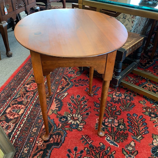 Late 20th Century Queen Anne Side Table Chairish