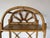 Vintage Coastal Arched Top Rattan Étagère With Wood Shelves For Sale In Miami - Image 6 of 13