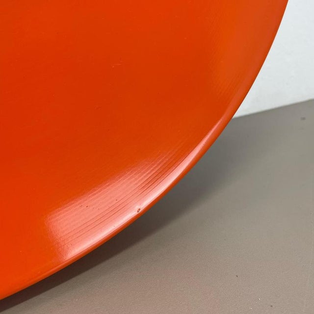Orange Orange Disc Wall Light in the style of Charlotte Perriand for Staff, Germany, 1970s For Sale - Image 8 of 18