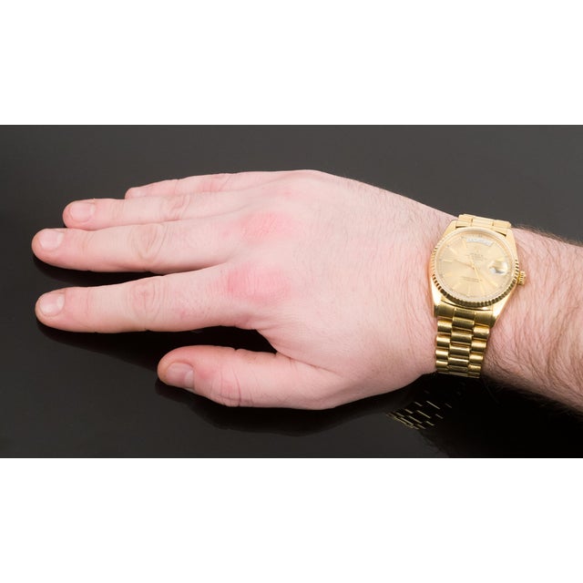 Rolex Presidential 18k Gold Day/Date Automatic Wristwatch For Sale - Image 12 of 17