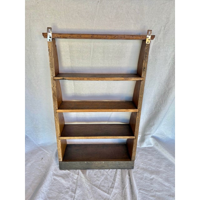 Early 20th Century Oak Wall Shelf For Sale - Image 11 of 12