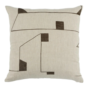 Schumacher x Porter Teleo Circuit Pillow In Carbon