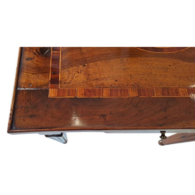 Square Inlaid Table, 1900s For Sale - Image 6 of 10
