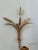 Italian 1950s Italian Florentine Tole Candle Sconce Wheat Motif For Sale - Image 3 of 9