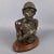 A wonderful, important antique sculpture, handcrafted in bronze on a contemporary turned wooden base. The sculpture,...