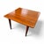 Danish Square Coffee Table in Solid Teak by Mikael Laursen / 1960s Height 47 Width 80 Depth 80 cm