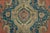 Tabriz Rug 9’8” X 12’9” Pink Wool Vintage Distressed Hand-Knotted Carpet For Sale In Philadelphia - Image 6 of 15