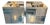 Pair of MCM Paul Evans Chrome and Nickel "City Scape" Cubes For Sale