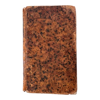 18th–Early 19th Century French Latin History Book - Petite Biographie Classique - Gilt Spine, Marbled Endpapers” For Sale