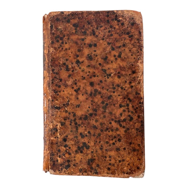 18th–Early 19th Century French Latin History Book - Petite Biographie Classique - Gilt Spine, Marbled Endpapers” For Sale