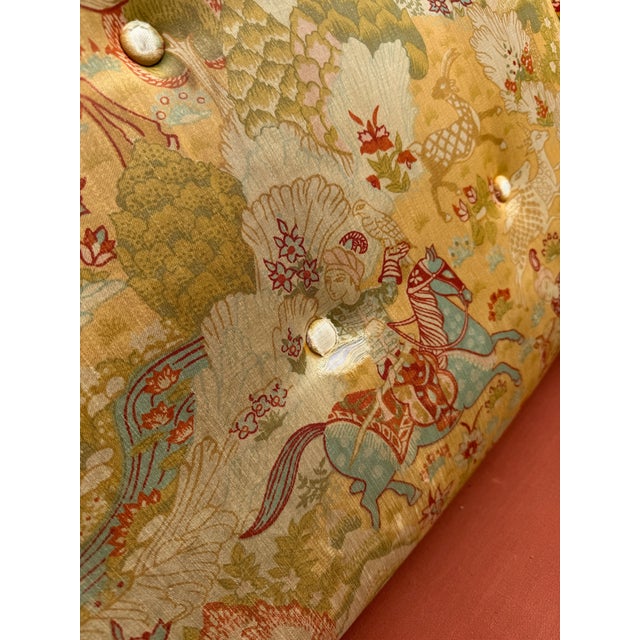 Mid-Century Chinoiserie Loveseat Sofas - A Pair For Sale - Image 9 of 16