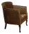 Vintage Danish Armchair in Furniture Velour and Ash, 1950s For Sale