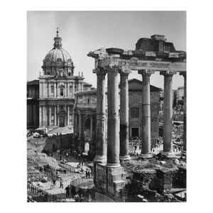 2000 Karsten Thormaehlen 'The Forum, Rome' Photography Black & White,Gray Germany Offset Lithograph