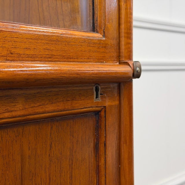 Bookcase Door in Ash and Glass from Globe Wernicke For Sale - Image 14 of 17