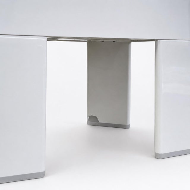 This rare storage stool was designed by olaf von bohr for gedy in italy during the 1960s. made from high-density plastic,...