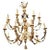 18th Century Italian Neoclassical Silver Gilt Chandelier For Sale