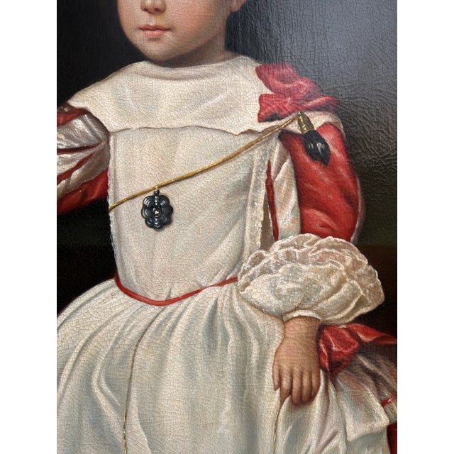 17th C Style Prince Prospero Portrait Oil Painting For Sale In Los Angeles - Image 6 of 7