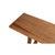 Farmhouse Double X Base Console Table in Pine For Sale In Raleigh - Image 6 of 11