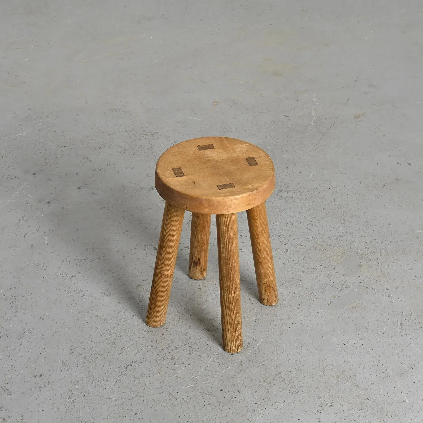 Stool by Charlotte Perriand for Les Arcs, 1960s | Chairish
