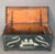 Wood 19th Century Dark Green-Blue Painted Maritime Sea Chest / Trunk, Ship John Speark, Rockland Maine For Sale - Image 7 of 12