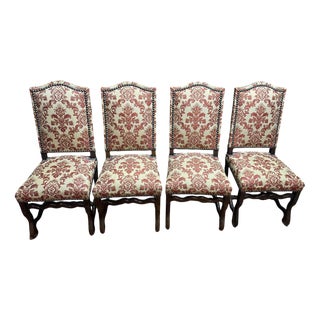 Louis XIII Sheep Bone Chairs, Set of 4 For Sale