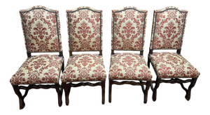 Louis XIII Sheep Bone Chairs, Set of 4