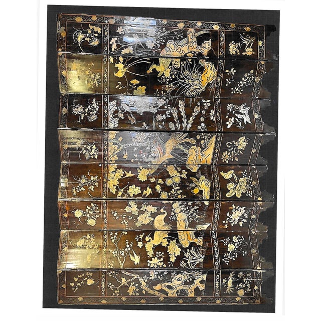 Elegant 17th/early 18th century Coromandel Screen. Eight panels. Each panel is 16" wide x 96" tall. Recently received...