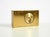 Small and Mechanical Swiza 8 Table Clock in Brass with an 8-Day Movement, 1960s For Sale - Image 13 of 15