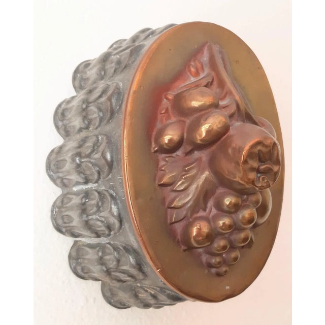 Vintage 19th C Copper Mold Pudding Pan For Sale - Image 12 of 12