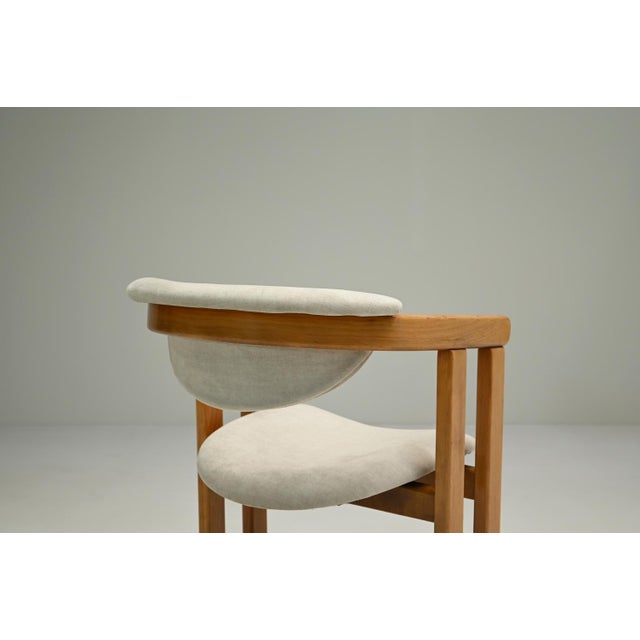 Vintage German Curved Beech Dining Chairs, 1960s, Set of 6 For Sale - Image 6 of 10