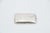 Plain Rectangular Silver Cigarette Case For Sale - Image 4 of 4
