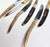 Stag Horn Handled Steak Knives- Set of Six For Sale - Image 9 of 11