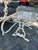 Meadowcraft Mid-Century Meadowcraft (Attributed To) 5 Piece Wrought Iron Patio Set With Nesting Tables - Ready for Immediate Use For Sale - Image 4 of 11