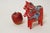Swedish Folk Art Hand-Carved Dala Horses, 1970s, Set of 2 For Sale - Image 9 of 10