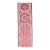 1970s Vintage Handmade Wool Cotton Pink Runner Rug For Sale