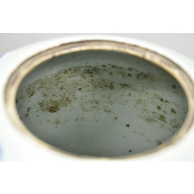 Antique Chinese Phoenix Bird Celadon Green Porcelain Covered Ginger Jar - Pair For Sale - Image 14 of 18