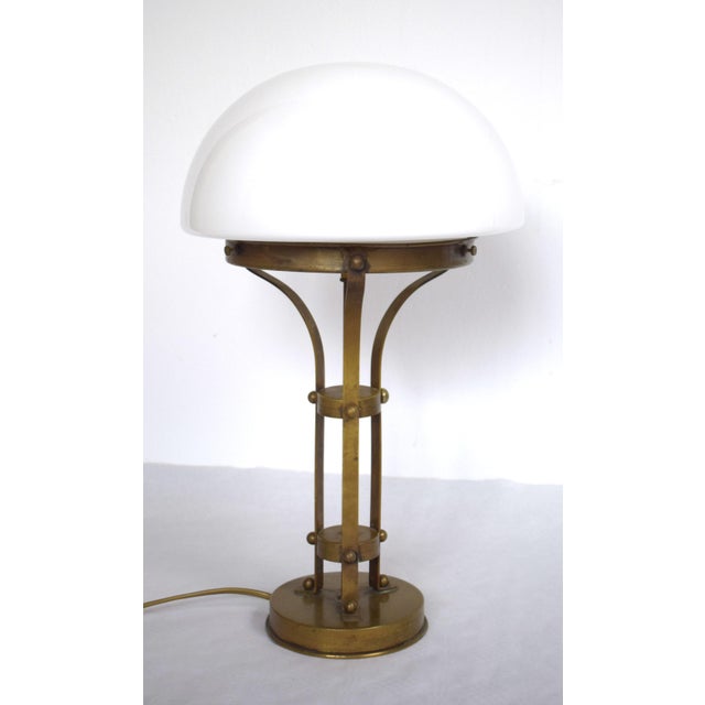 Vintage Art Nouveau Table Lamp, 1920s For Sale - Image 9 of 9