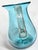 Mediterranean Blue Blown Glass Pitcher For Sale - Image 10 of 11