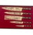 American 1976 j.a. Henckels America’s Bicentennial Knife Set Limited Edition - 10 pcs with case For Sale - Image 3 of 11