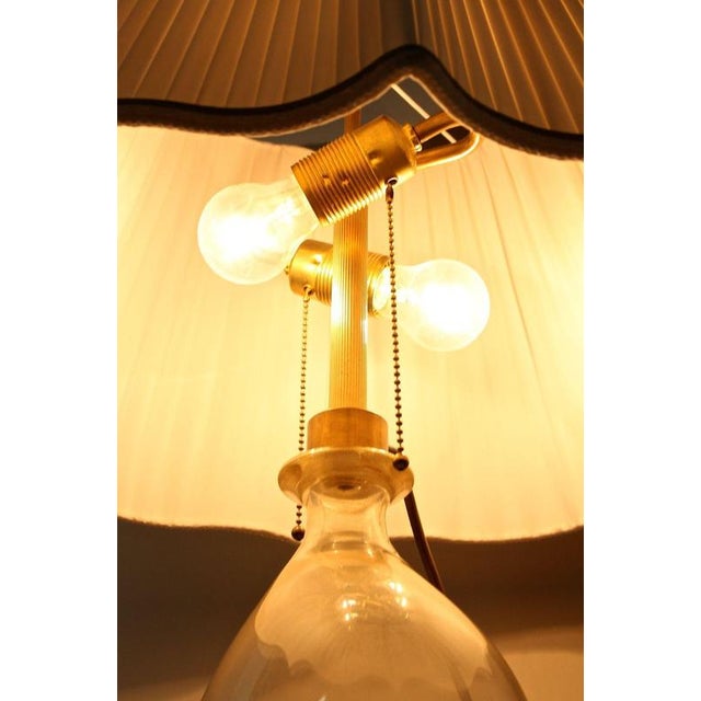 Glass Murano Table Lamp by Barovier & Tosso, 1960 For Sale - Image 7 of 18