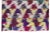 Vintage Uzbek Tribal Silk Ikat Wall Hanging, 1920s For Sale - Image 9 of 16