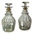 Victorian Cut Crystal Decanters, England, 1890, Set of 2 For Sale