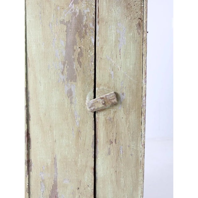 Wood Antique Primitive Cupboard For Sale - Image 7 of 13