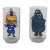 1977 McDonalds Collector Series 2pc Drinking Glasses Big Mac and Grimace 4843b For Sale