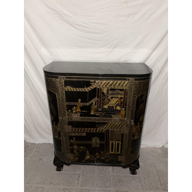 Antique Chinese Mobile Bar, 1900 For Sale - Image 3 of 17